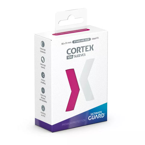 Cortex Sleeves - Standard Size (100ct) - Pink