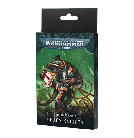 Warhammer 40K: Datasheet Cards - Chaos Knights
