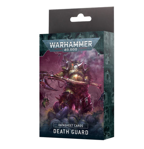 Warhammer 40K: Datasheet Cards - Death Guard