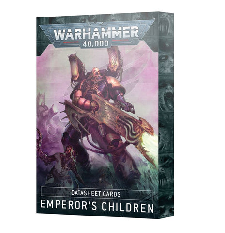 Warhammer 40K: Datasheet Cards - Emperor's Children