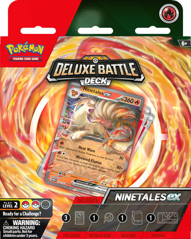 Pokemon - Ninetales ex Deluxe Battle Deck