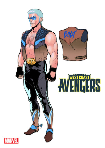 West Coast Avengers #1 Danny Kim Design Variant