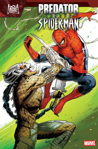 Predator vs. Spider-Man #1 Greg Land Foil Variant