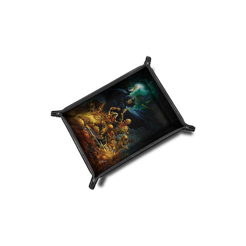 Metallic Dice Games: D&D Masterworks Series Dice Tray: Jeff Easley