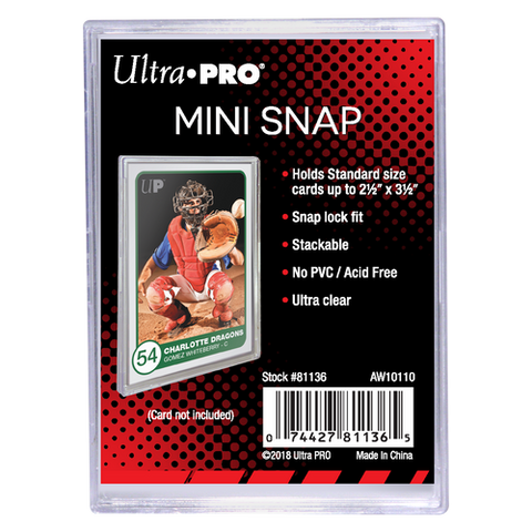 Ultra Pro: Card Holder - Mini Snap