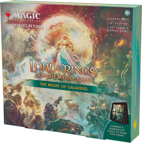 MTG CCG: The Lord of the Rings - Tales of Middle-earth Scene Box: The Might of Galadriel