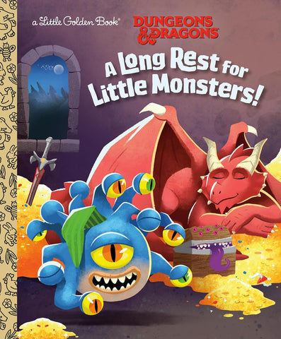 Dungeons & Dragons  A Long Rest For Little Monsters Little Golden Book