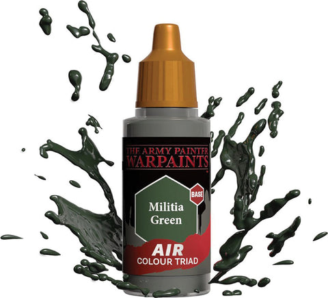 The Army Painter: Warpaints Air - Militia Green 18ml