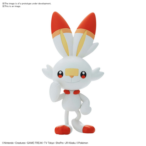 05 Scorbunny "Pokemon", Bandai Spirits Pokemon Model Kit Quick!!