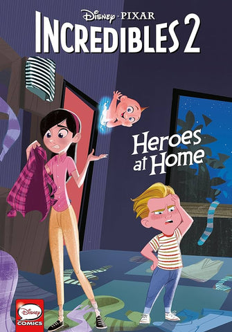 Disney Pixar Incredibles 2 Heroes At Home Hardcover