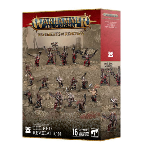 Warhammer Age of Sigmar - Blades of Khorne: Regiment of Renown: The Red Revelation