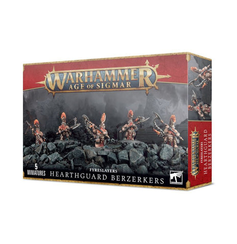 Warhammer Age of Sigmar: Fyreslayers - Hearthguard Berzerkers / Auric Hearthguard
