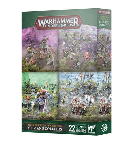 Warhammer Underworlds - Destruction Warbands: Gitz and Goliaths