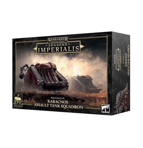 Warhammer: The Horus Heresy - Legions Imperialis: Mechanicum Karacnos Assault Tank Squadron
