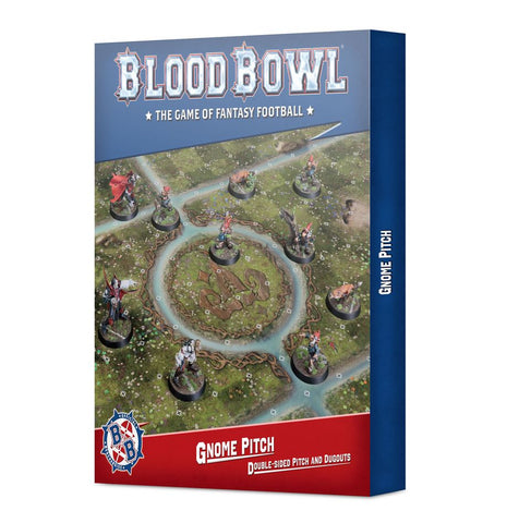 Blood Bowl: Gnome Team - Double-sided Pitch and Dugouts Set
