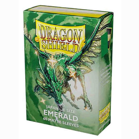 Dragon Shields: Japanese (60) Matte - Emerald