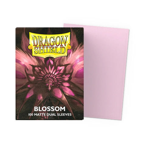 Dragon Shield: (100) Matte Dual Sleeves: Blossom