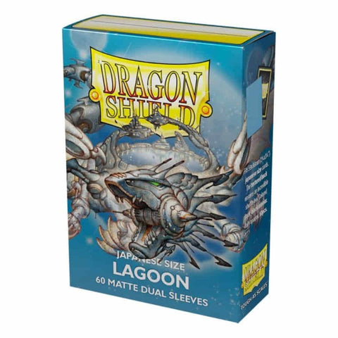 Dragon Shields: Japanese (60) Matte Dual - Lagoon