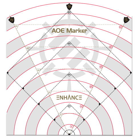 60ft Spell AoE Damage Template