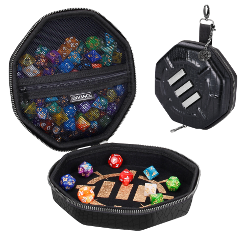 Dice Tray & Case Collector's Edition (Black)