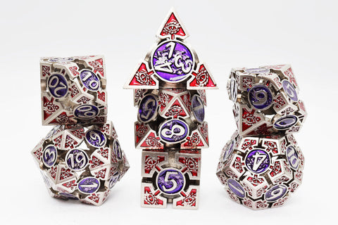 Foam Brain Games: Oculus: Puzzling - Metal RPG Dice Set