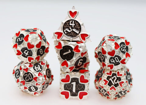 Foam Brain Games: Erotes' Arrow: Anteros - Metal RPG Dice Set