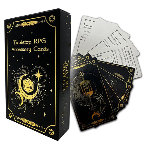 Citadel Black - Celestial Deck - Tabletop RPG Accessory Cards
