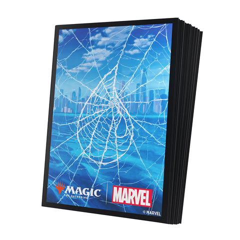 Magic: The Gathering | Marvel's Spider-Man Premium Art Sleeves - Spider-Man Island