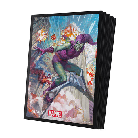 Magic: The Gathering | Marvel's Spider-Man Premium Art Sleeves - Green Goblin