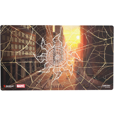 Magic: The Gathering | Marvel's Spider-Man Shiny Playmat - Spider-Man Plains