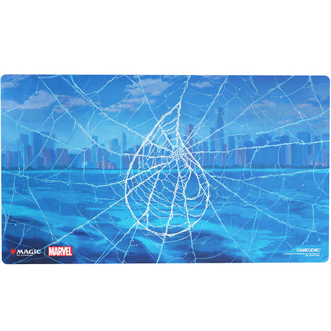Magic: The Gathering | Marvel's Spider-Man Shiny Playmat - Spider-Man Island