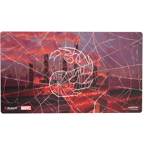 Magic: The Gathering | Marvel's Spider-Man Shiny Playmat - Spider-Man Mountain
