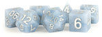 7 Count Dice Poly Set: 16mm Sharp-Edge Silicon Rubber - Glacial Debris