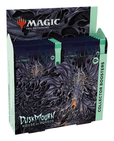 Magic: the Gathering - Duskmourn: House of Horror Collector Booster Portals Games & Comics Magic: the Gathering - Duskmourn: House of Horror Collector Booster Portals Games & Comics