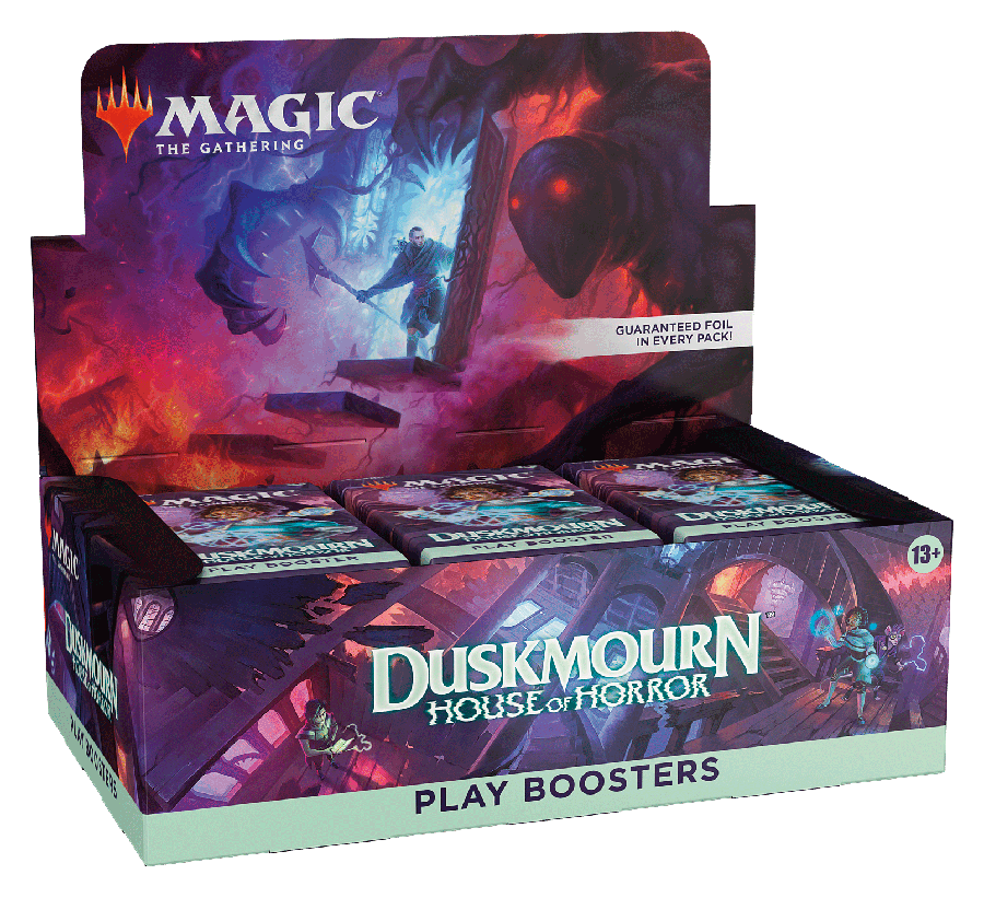 Magic: the Gathering - Duskmourn: House of Horror Play Booster Portals Games & Comics Magic: the Gathering - Duskmourn: House of Horror Play Booster Portals Games & Comics