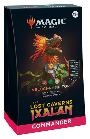 Magic: the Gathering - The Lost Caverns of Ixalan Commander - Veloci-Ramp-Tor