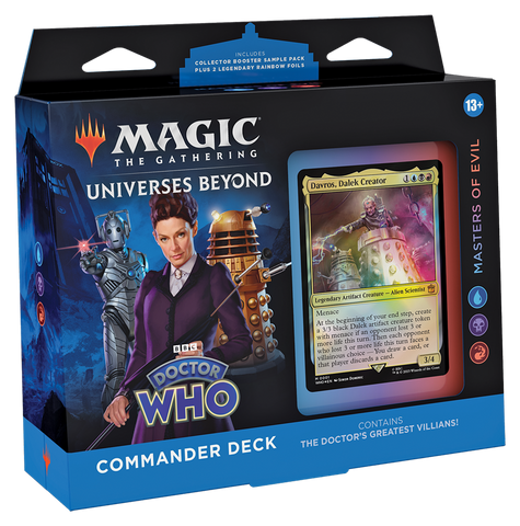 Magic the Gathering - Doctor Who Commander Deck - The Doctor's Greatest Villains!