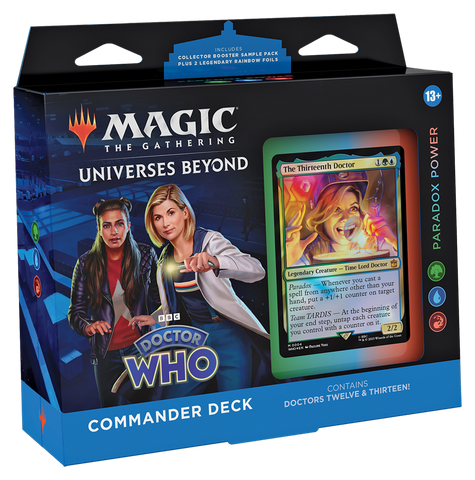 Magic the Gathering - Doctor Who Commander Deck - Doctors Twelve & Thirteen!