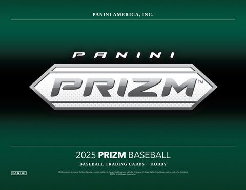 2025 Panini Prizm Baseball Hobby