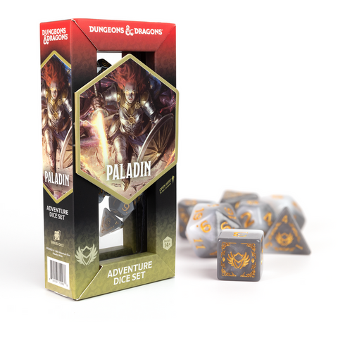 Dungeons & Dragons: Adventure Dice - Paladin: White / Grey