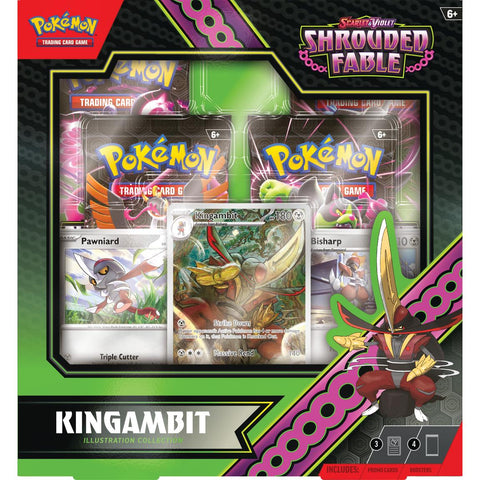 Pokemon TCG: Scarlet & Violet Shrouded Fable Kingambit Illustration Collection