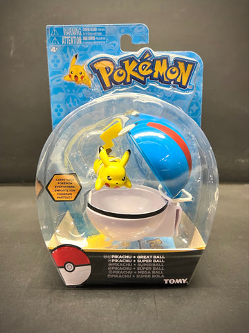 Pokémon - Poké Ball Figure - Pikachu in Great Ball
