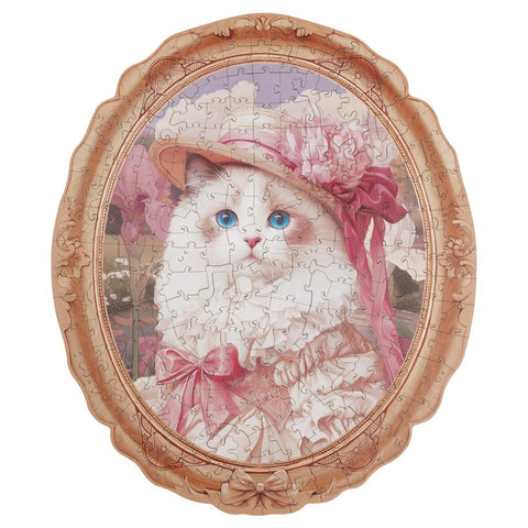 Rowood Springtime Kitty Wooden Puzzle 200 Pieces