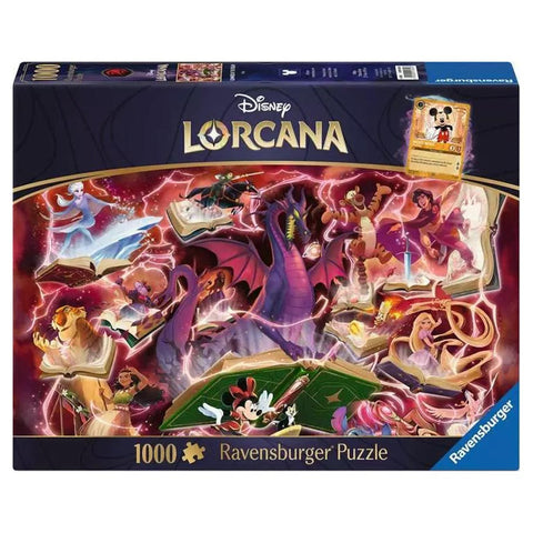 Disney Lorcana Ruby Puzzle 1000 Pieces