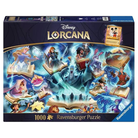 Disney Lorcana Sapphire Puzzle 1000 Pieces