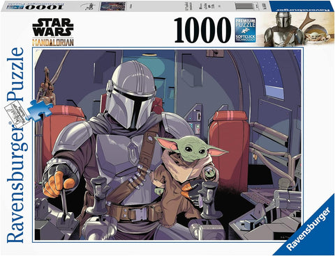 Star Wars: The Mandalorian 1000 Piece Puzzle