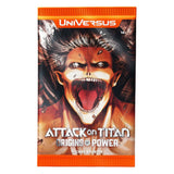 UniVersus: Attack on Titan - Origins of Power Booster Display