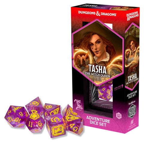 Dungeons & Dragons: Adventure Dice - Tasha the Witch Queen Sharp Edged Set