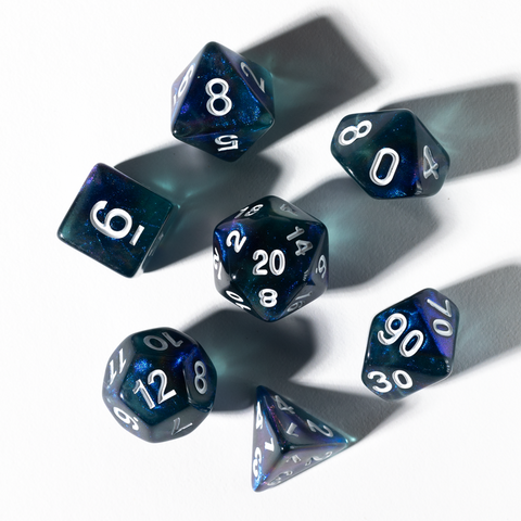 Sirius Dice: RPG Set - Unearthed Treasure - Sapphire