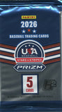2026 Panini Prizm USA Stars & Stripes Baseball Trading Card Box (Hobby H2)